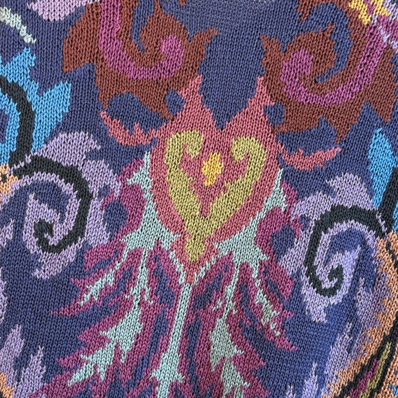 CASA Multi Color Patterned Cardigan - Picture 3 of 8